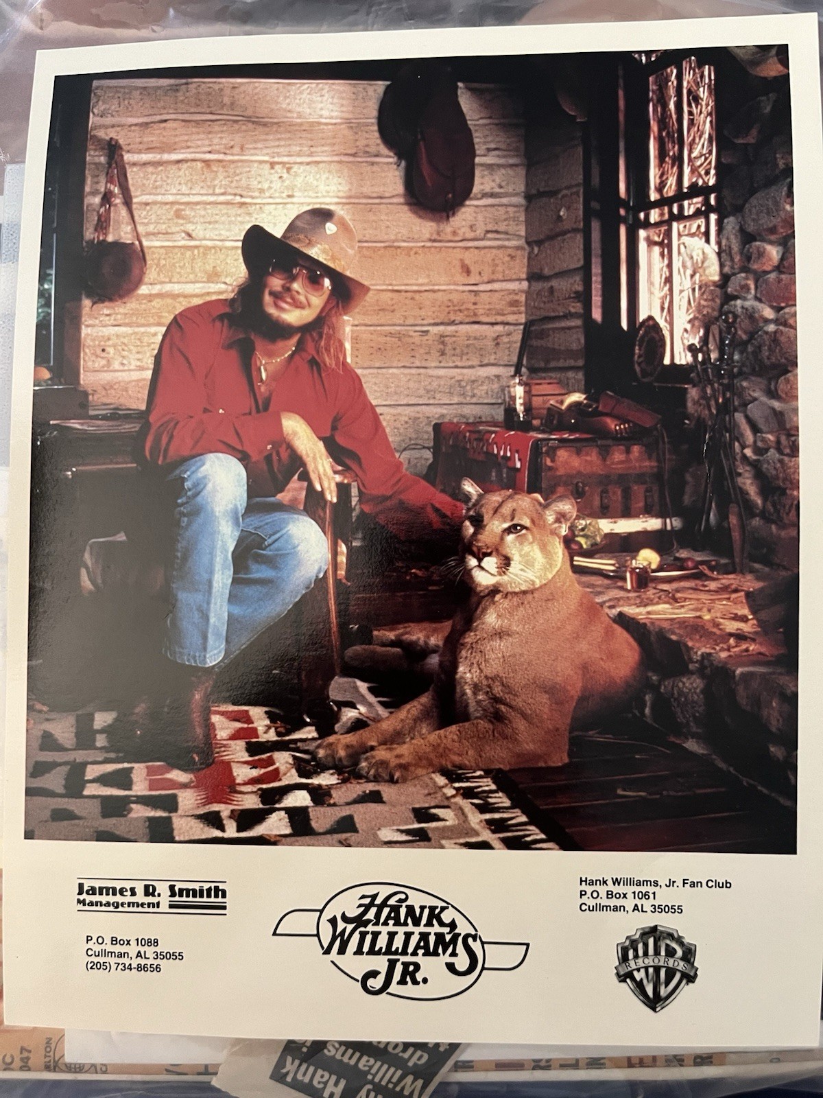 Huge Hank Williams Jr Fan Club Archive 1980-1989 Newsletters Photos Ephemera Lot