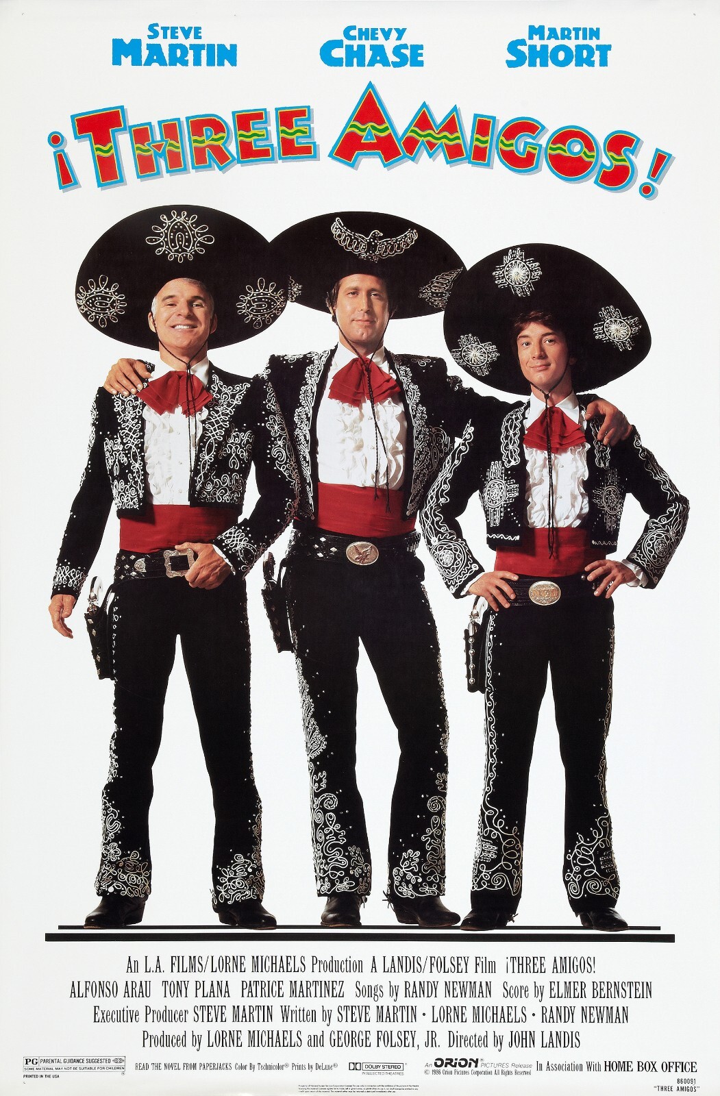 Free Same Day Shipping THE THREE AMIGOS Chase Martin Borderless 11×17 Poster
