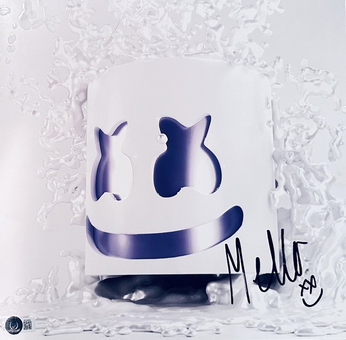 MARSHMELLO SIGNED Shockwave LIMITED EDITION PURPLE Vinyl Album BAS Autograph