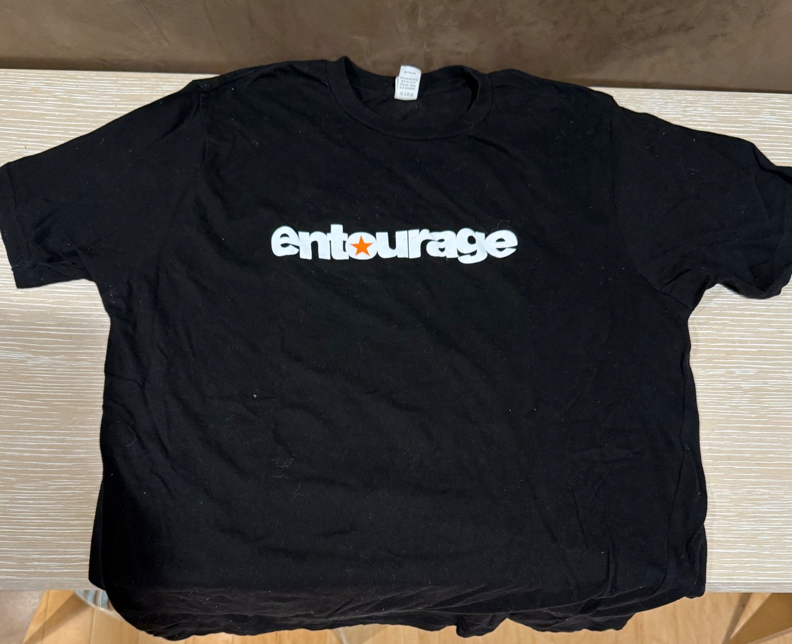 2008 ENTOURAGE Official HBO Issue Black PROMO T-Shirt – Size Large