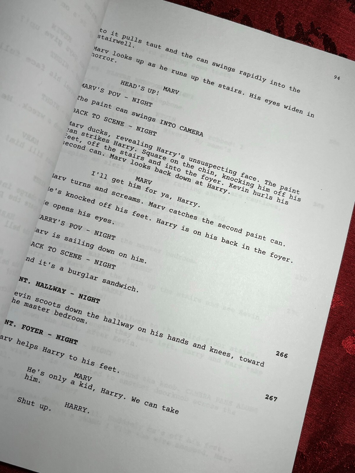 Home Alone Script Cast-Signed- Autograph Reprints- 108 Pages- Christmas
