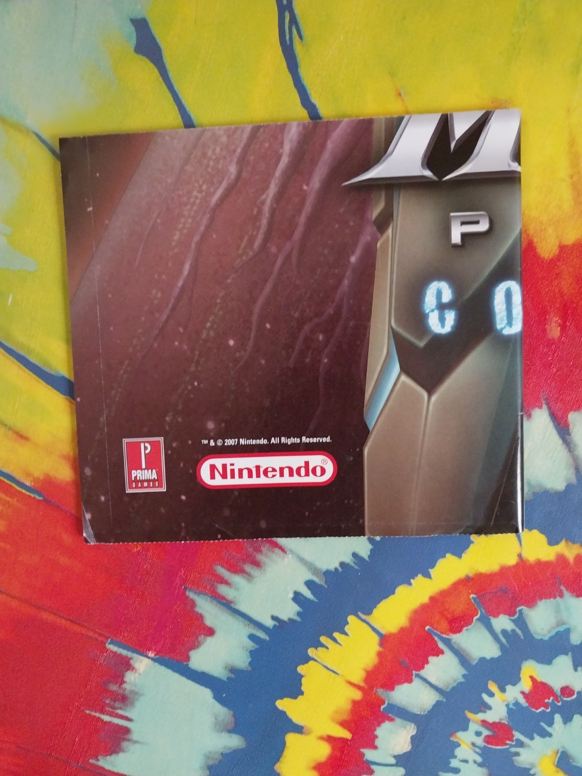 BIG Metroid Prime 3: Corruption POSTER 2007 rare video game wall Nintendo Wii
