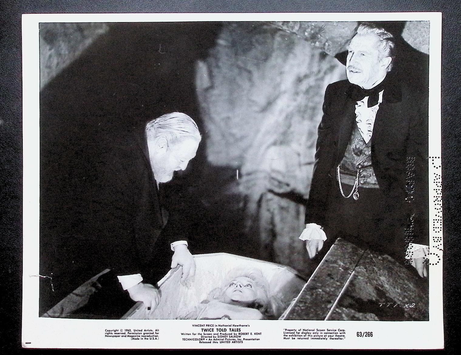 Twice Told Tales 1963 NSS Still 63/266 Vincent Price & Sebastian Cabot