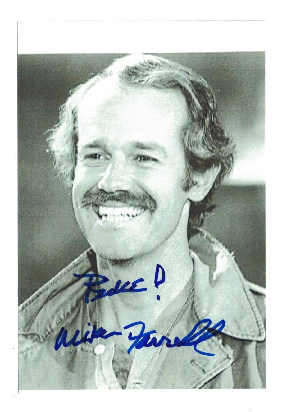 Mike Farrell Signed Autographed 4 x 6 Photo Actor MASH