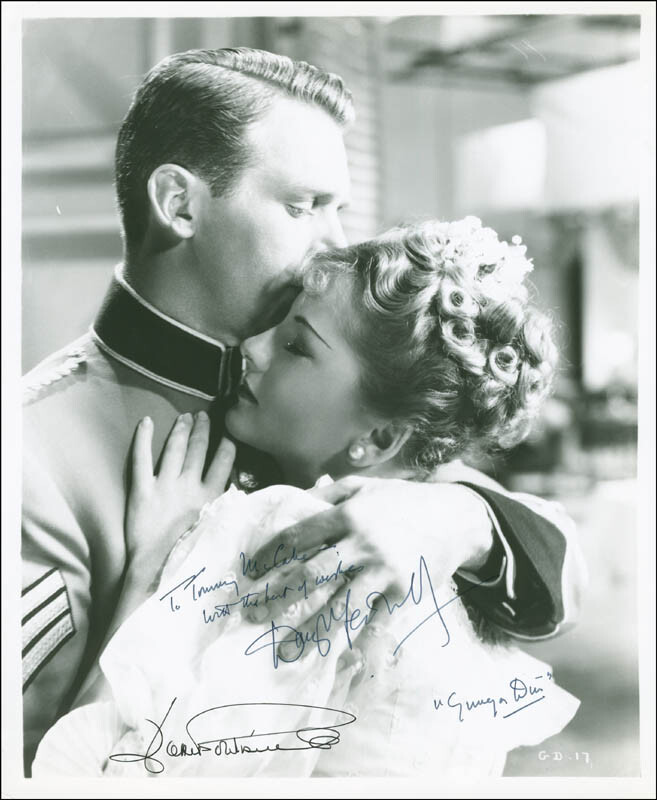 GUNGA DIN MOVIE CAST – INSCRIBED PHOTOGRAPH SIGNED WITH CO-SIGNERS
