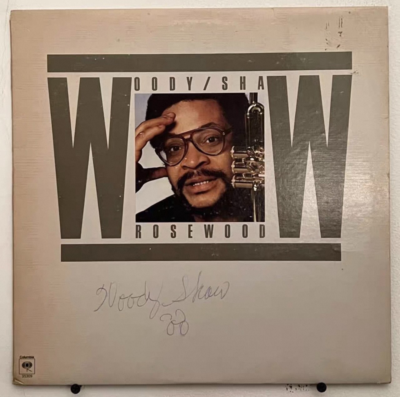 Woody Shaw 5 band members signed autographed lp original jazz great very rare