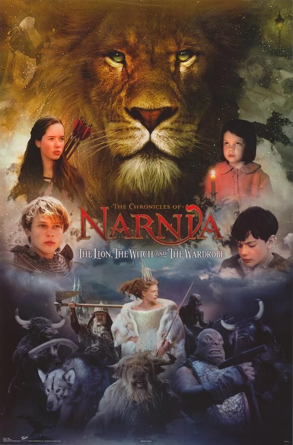 2005 DISNEY THE CHRONICLES OF NARNIA POSTER 22×34 NEW TRENDS #8588 FREE SHIPPING