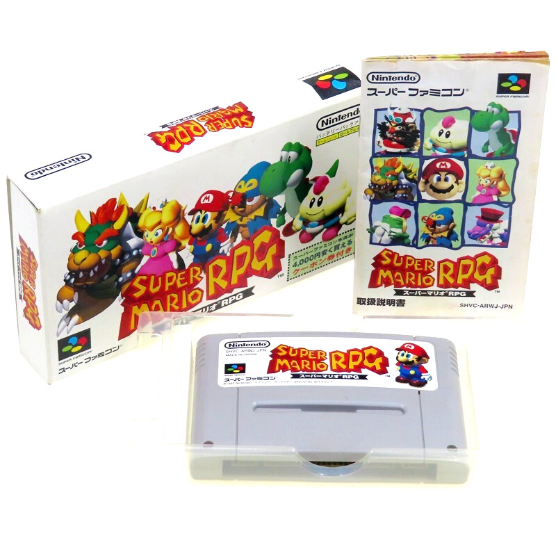 SUPER MARIO RPG Nintendo Super Famicom SFC Japan Import look somewhat used No.B
