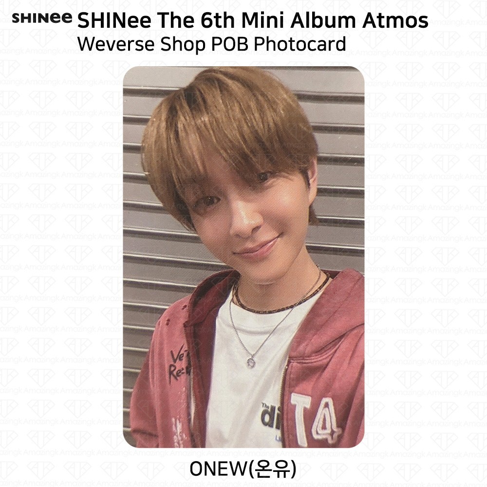 SHINee 6th Mini Album Atmos WeverseShop POB Photocard