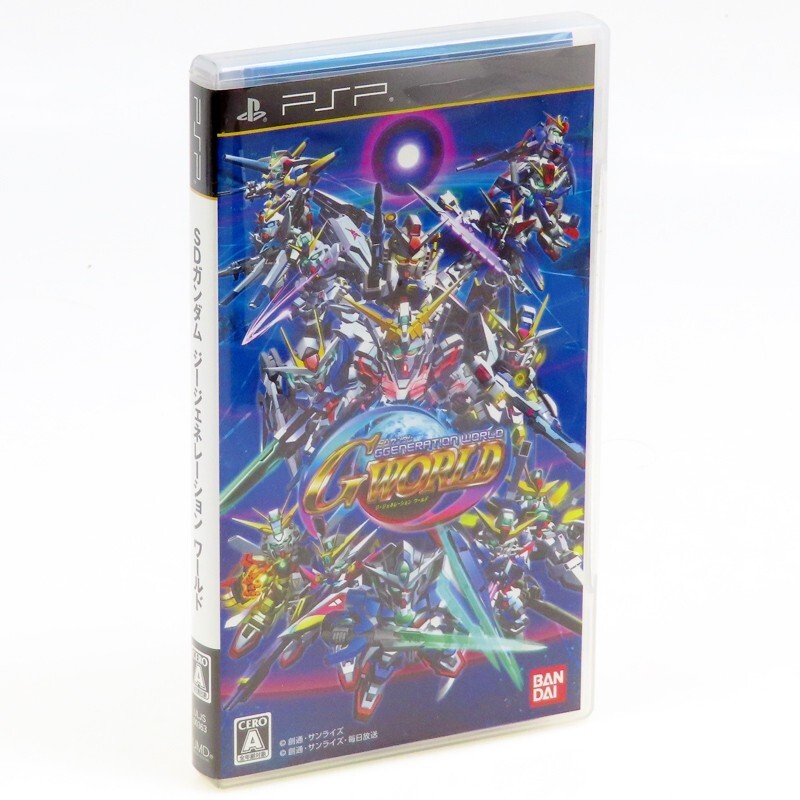 SD GUNDAM G GENERATION WORLD PSP Sony Japan Import PlayStation Portable Comp
