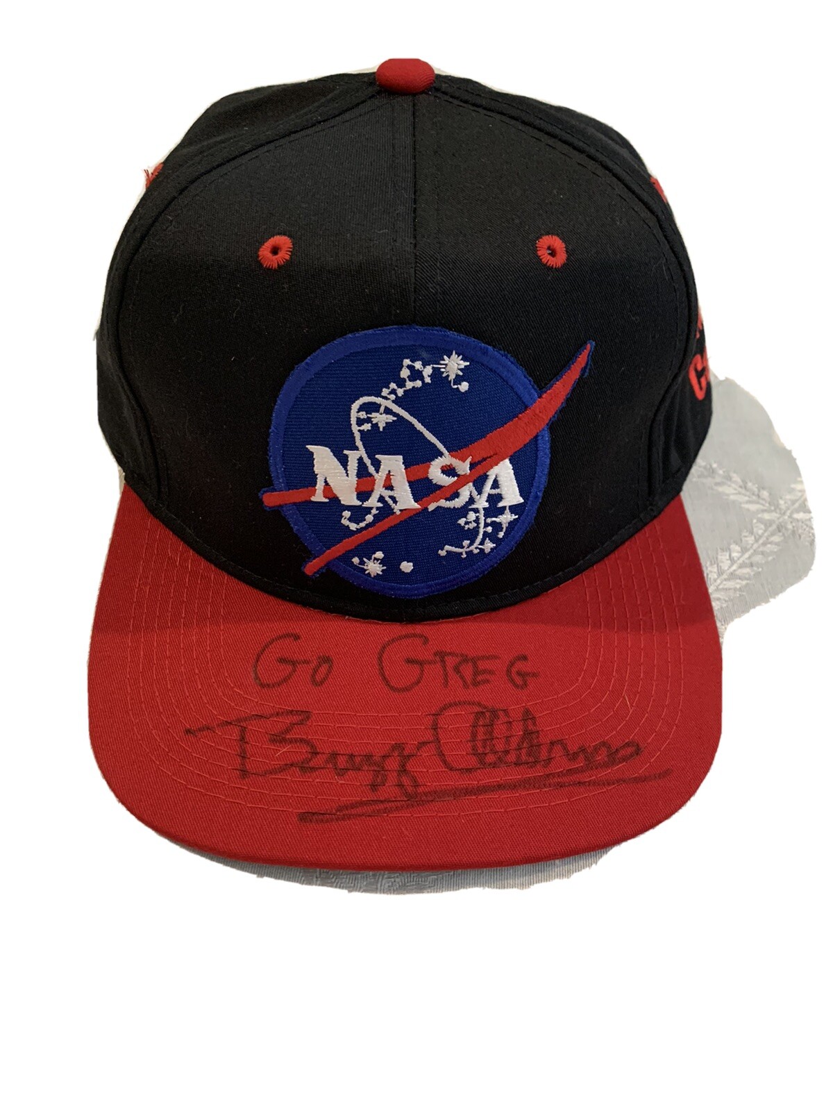 Rare NASA Hand Signed Autograph Buzz Aldrin Cap Hat JSA Authenticated LOA