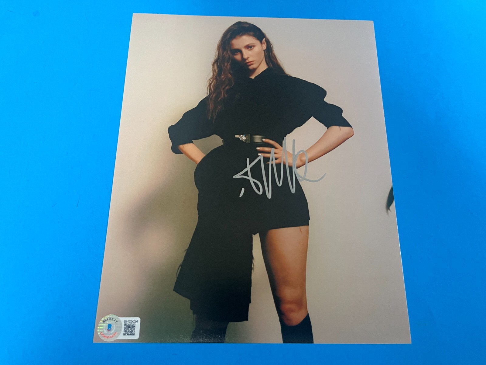 Rooney Mara SEXY The Girl With Dragon Tattoo Signed Auto 8×10 PHOTO Beckett BAS