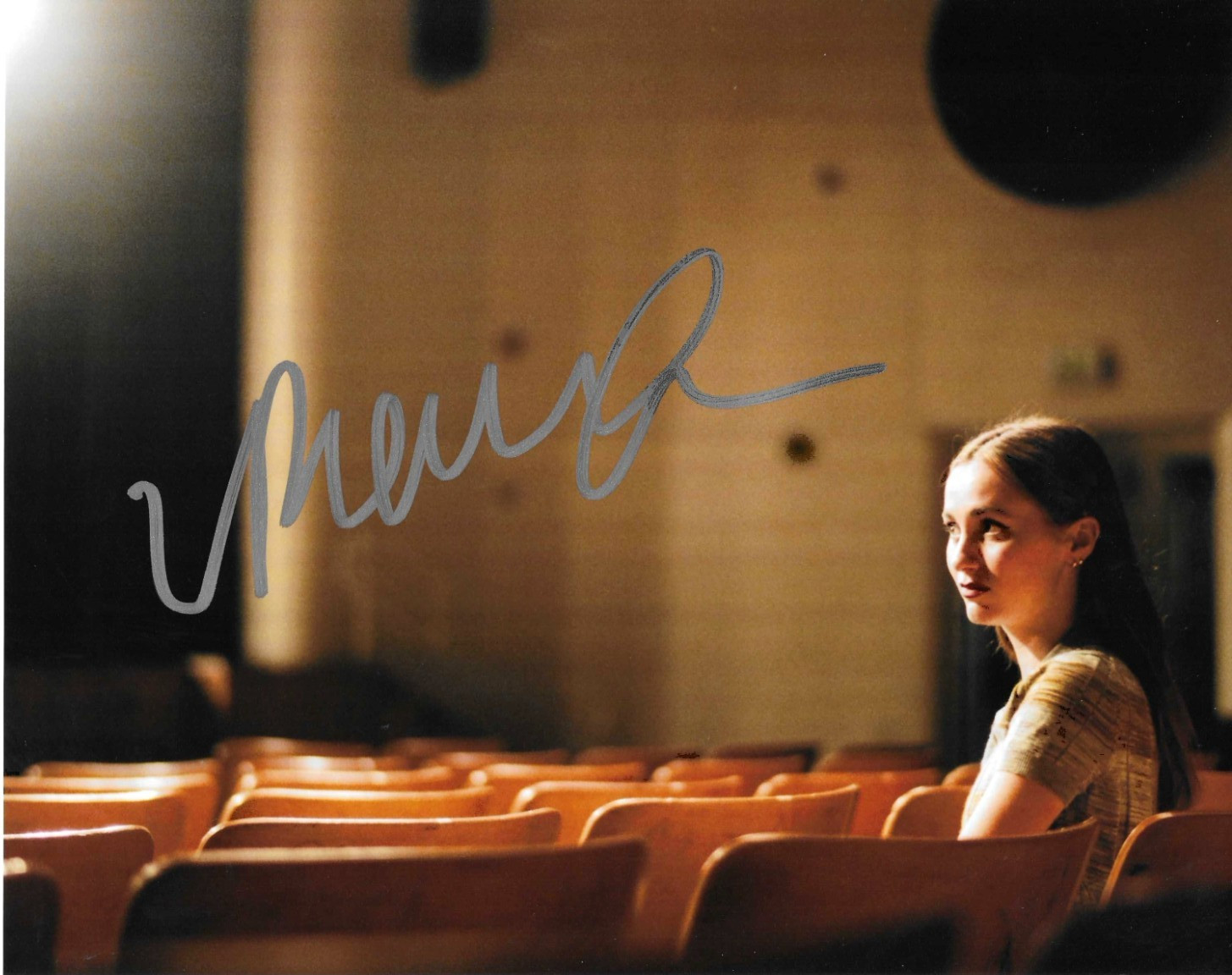 * MAUDE APATOW * signed 8×10 photo * EUPHORIA * COA *