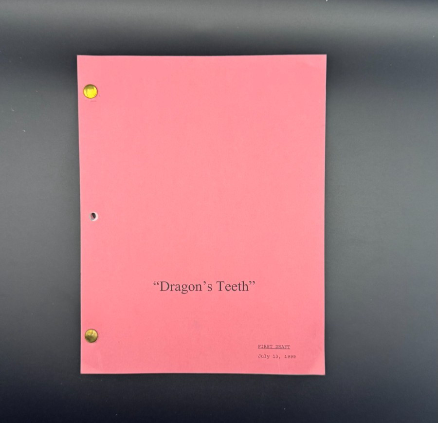 Star Trek Voyager Script | +COA | “Dragon’s Teeth | “GENUINE Production-Used