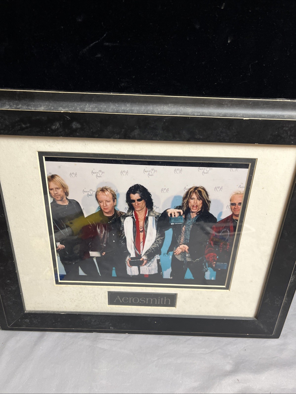 Aerosmith 17″ x 14″ Collectible Matted Framed Photograph AMA