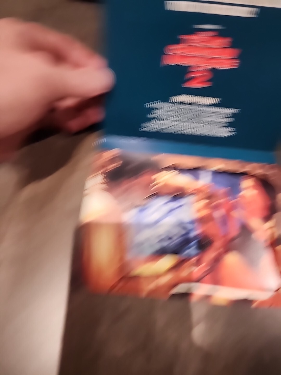 Texas Chainsaw Massacre Part 2 Promo CARD Leatherface Horror Movie . Cannon Wow