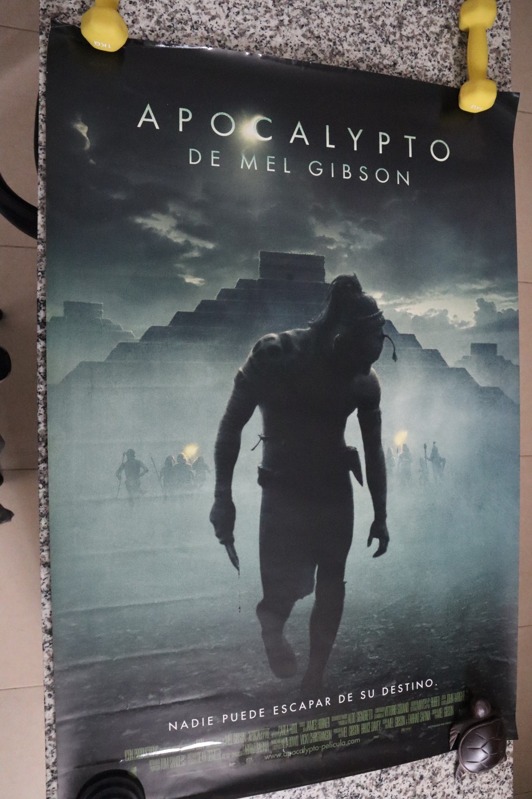Apocalypto Original Double-Sided One Sheet Movie Poster 27×40 Spanish