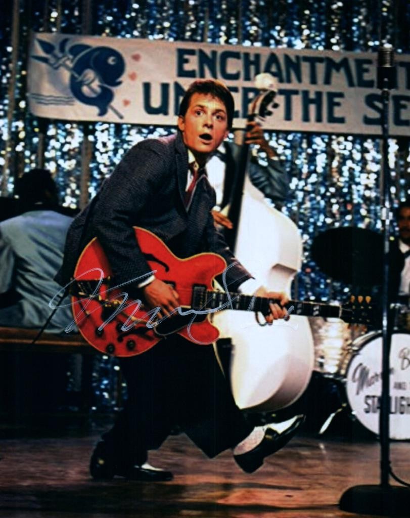 Michael J Fox Signed 8×10 Photo Autographed with COA