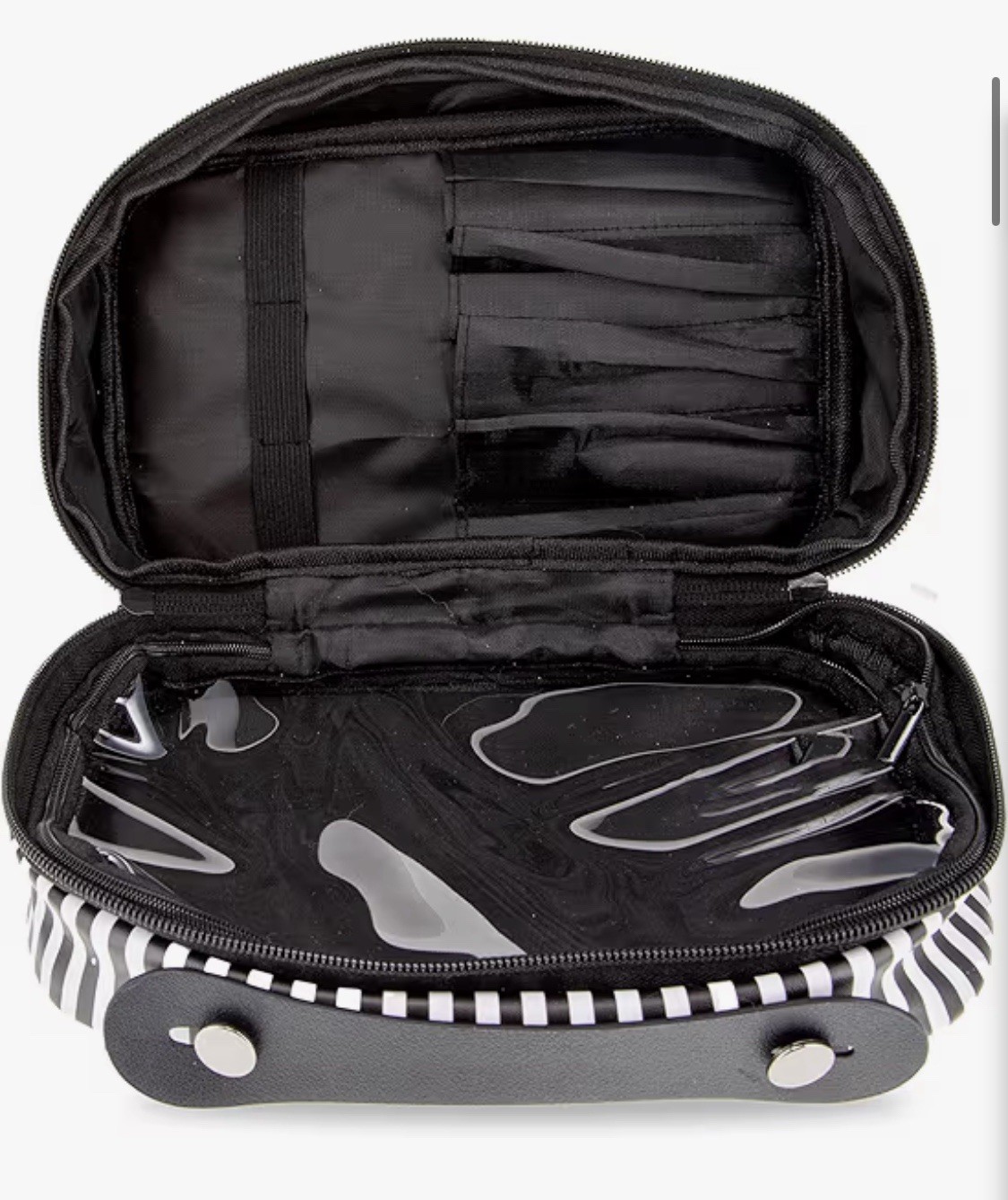 New In Hand Devil Wears Prada Miranda Andy Emily Cosmetic Bag & Compact Mirror