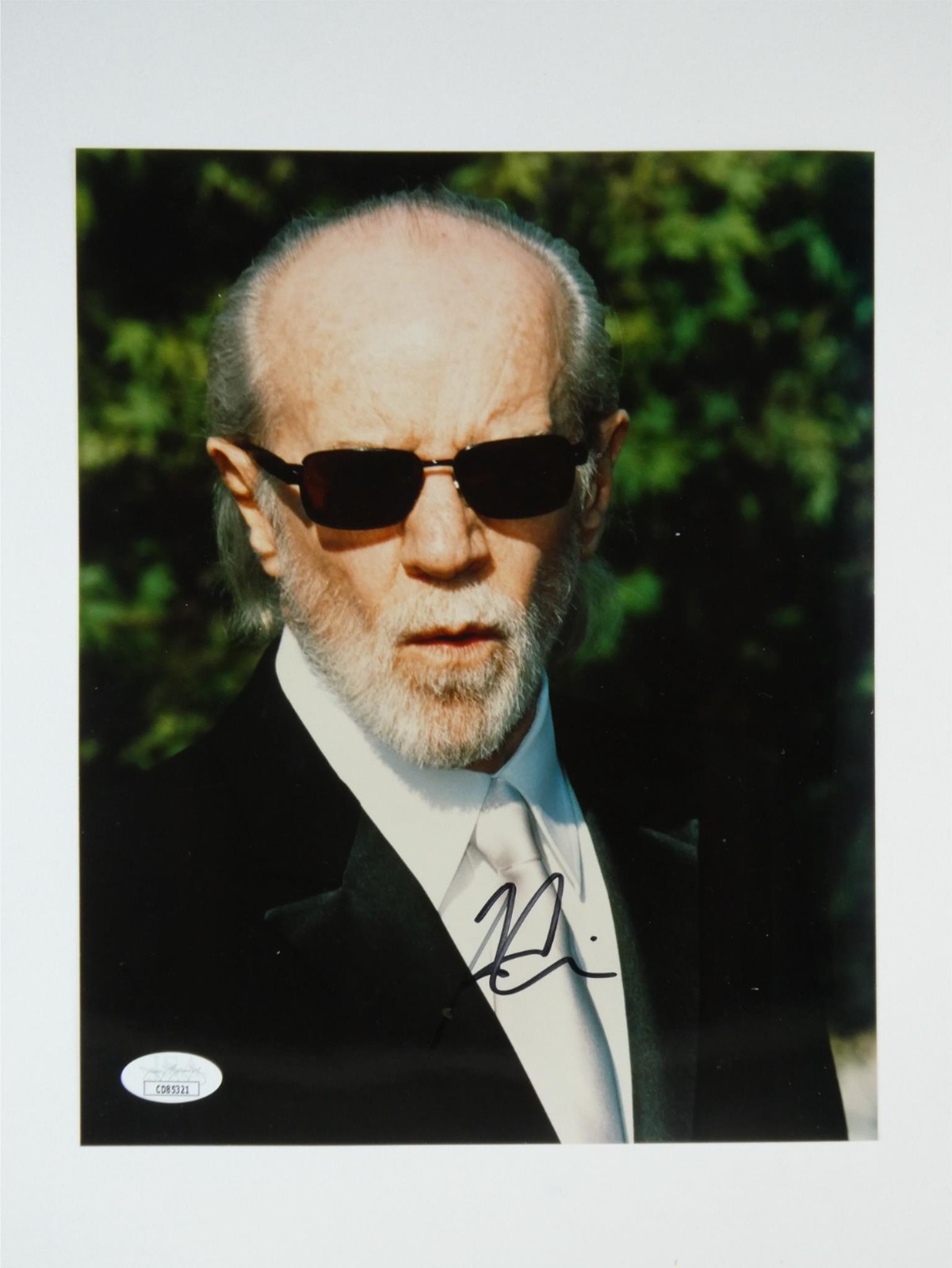 George Carlin Signed 8×10 Photo Autographed JSA COA