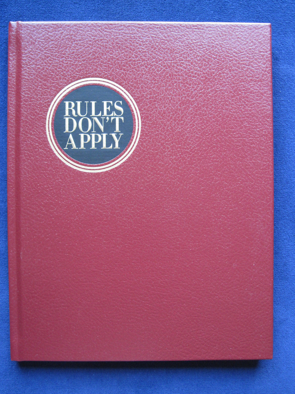 RULES DON’T APPLY – SCRIPT by WARREN BEATTY – PRIVATELY PRINTED – Hardbound