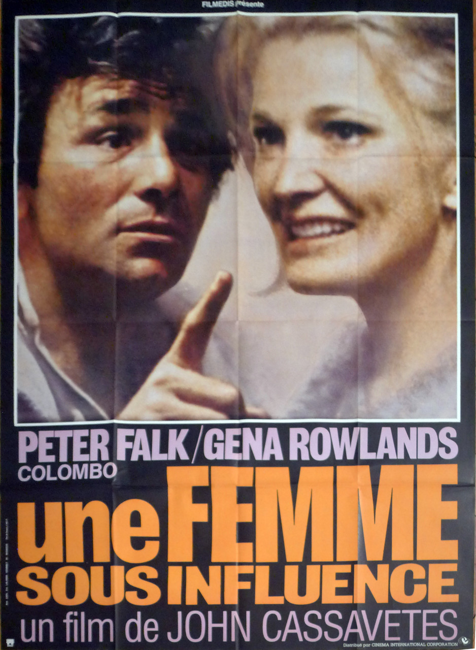 A WOMAN UNDER THE INFLUENCE – CASSAVETES / ROWLANDS -ORIGINAL LARGE MOVIE POSTER