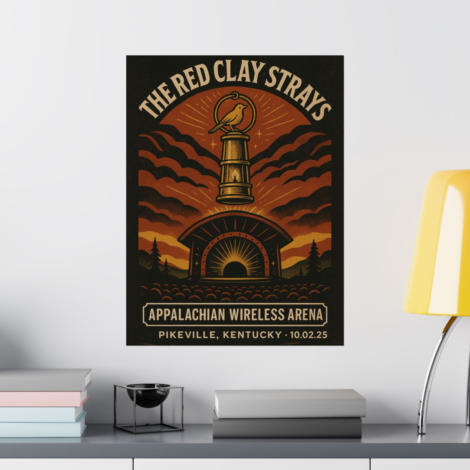 The Red Clay Strays Pikeville KY Concert Print | October 2, 2025 | Appalachian