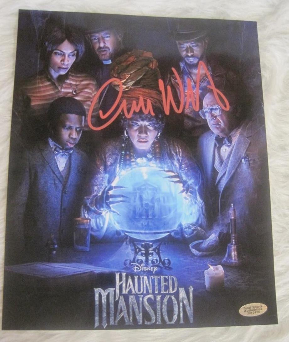 OWEN WILSON HAND SIGNED HAUNTED MANSION 8X10 MINI POSTER PHOTO AUTOGRAPH W/ COA