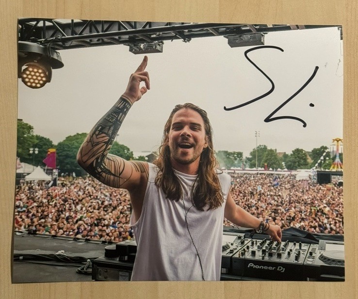 SEVEN LIONS DJ HAND SIGNED AUTOGRAPHED 8×10 PHOTO EDM STAR JEFF MONTALVO COA