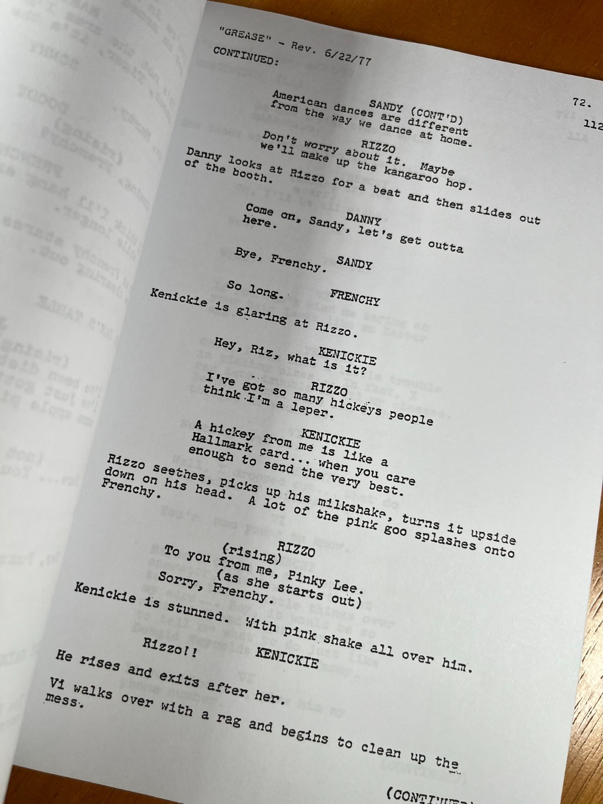 Grease & Grease 2 Movie Scripts Signed- Autograph Reprints- Grease Musical