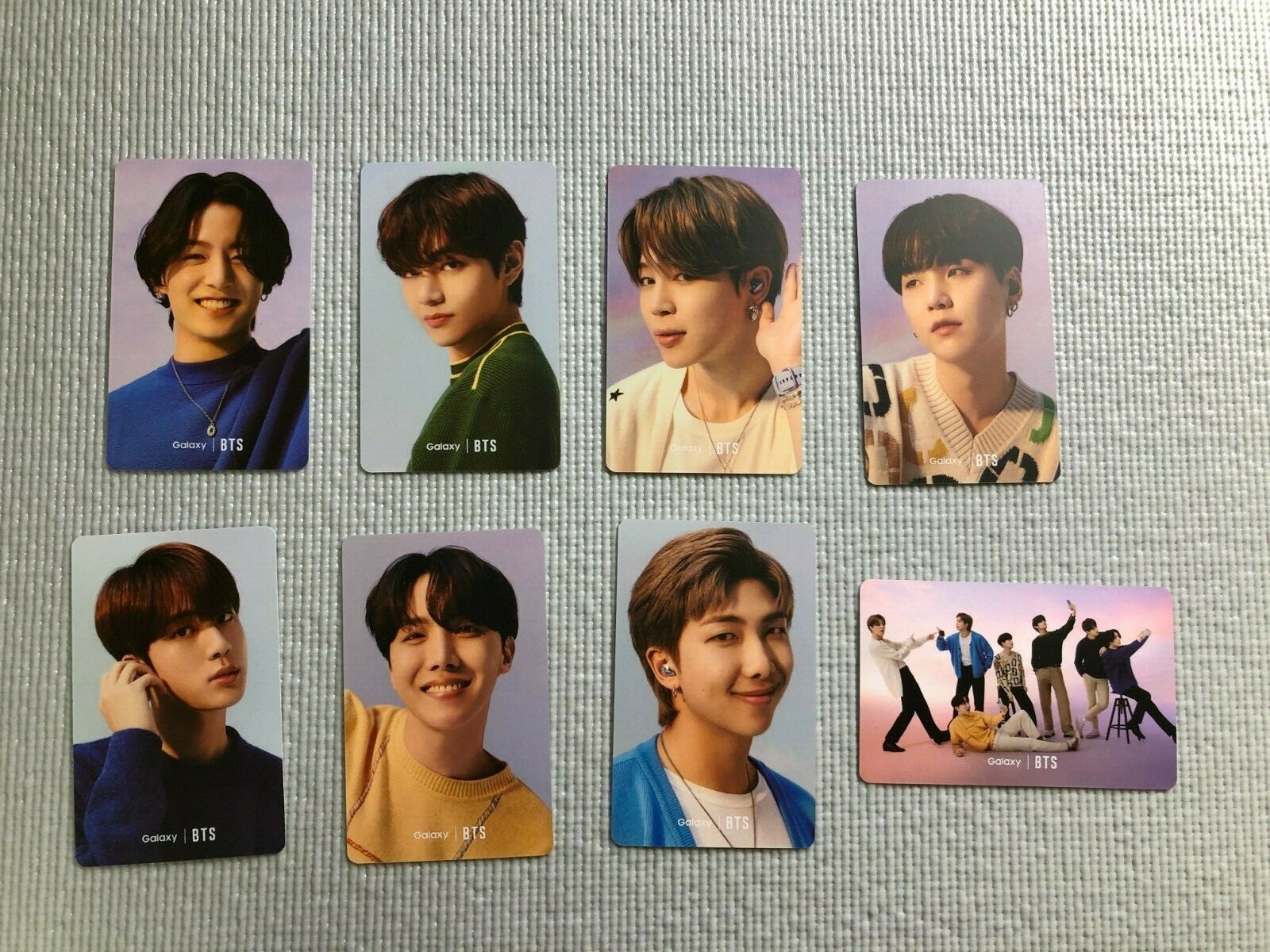 BTS Samsung Galaxy S21 Global Edition Photo Card