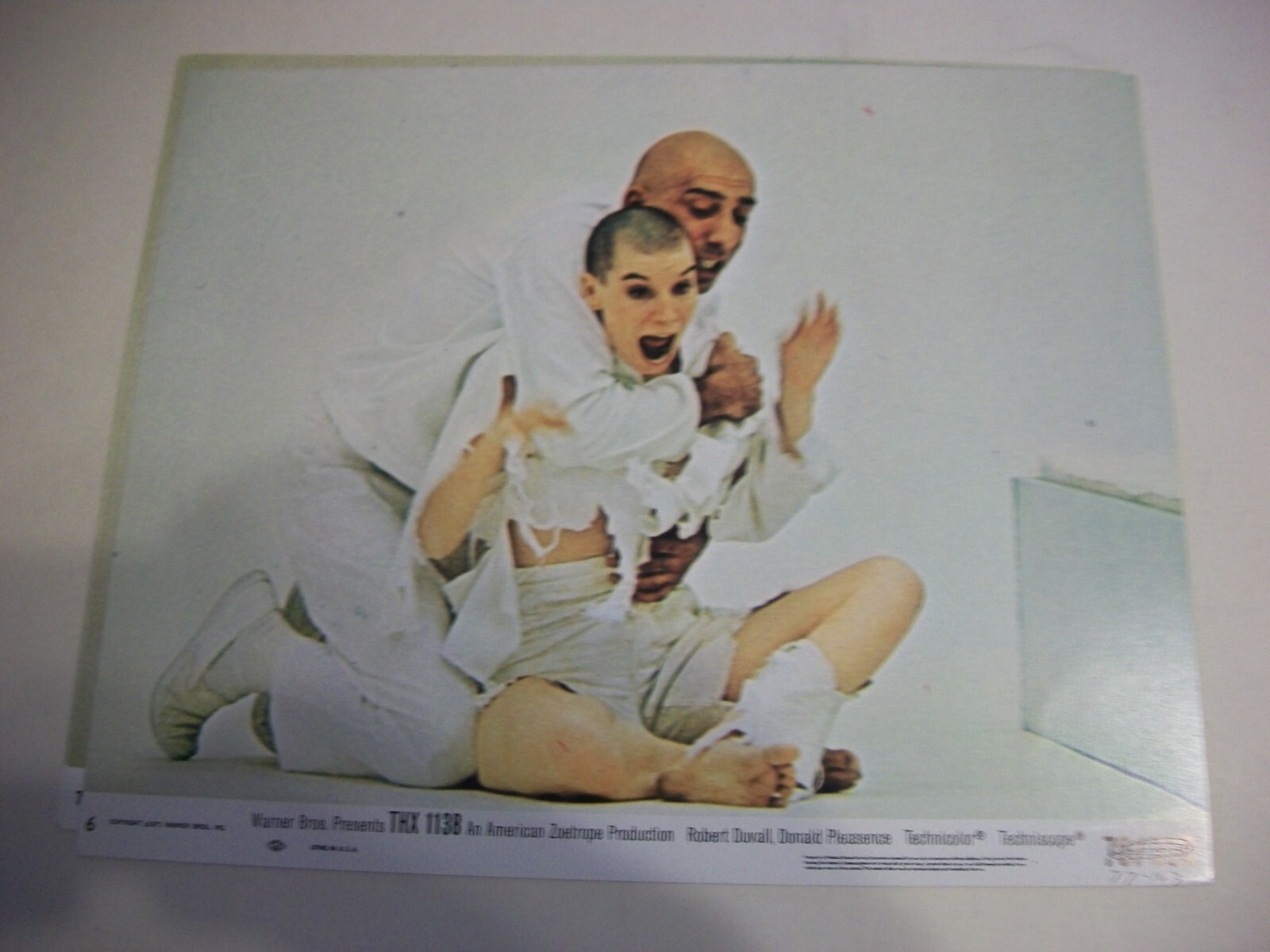 THX 1138 8 x 10 lobby card set 1970