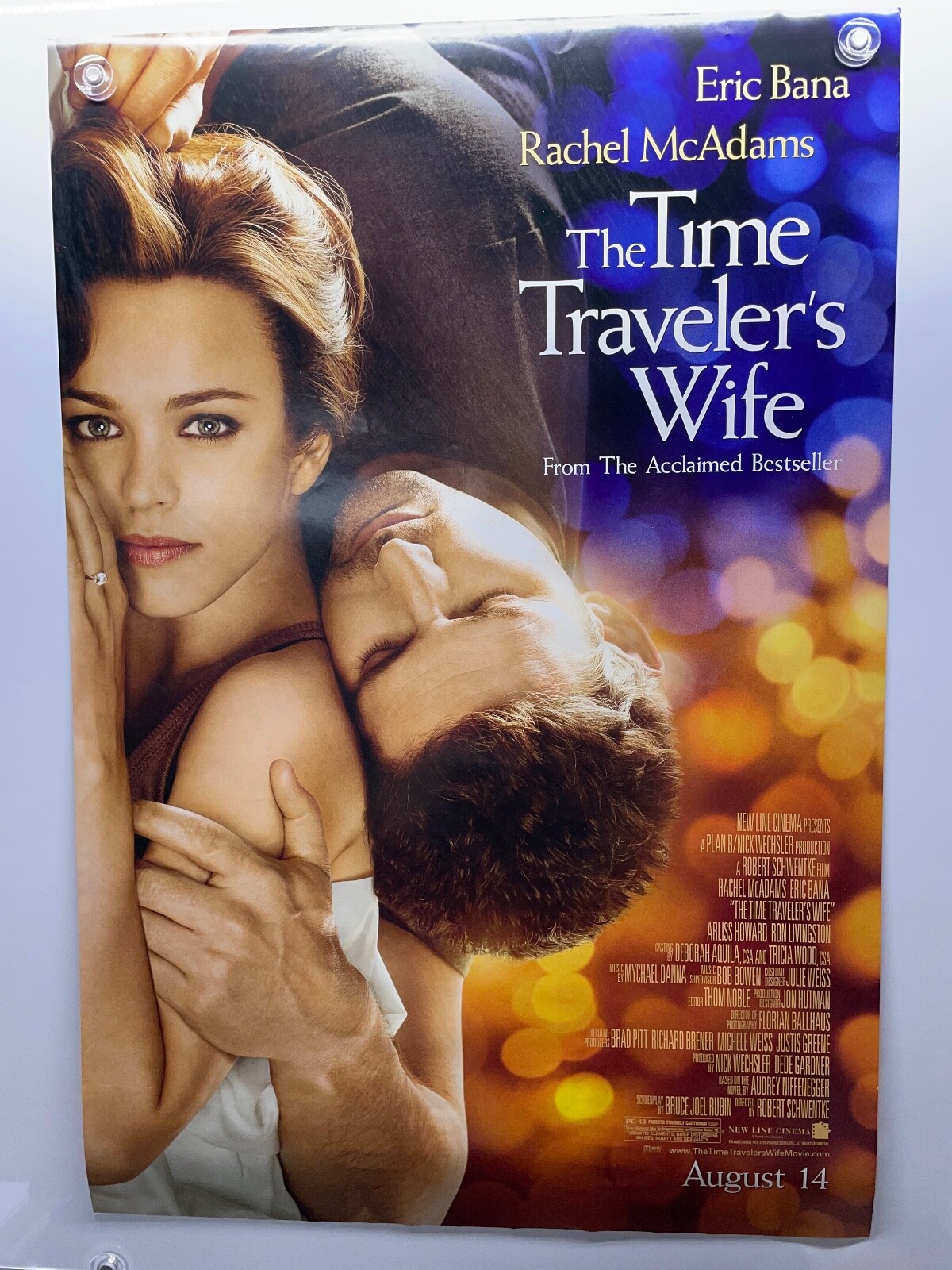 THE TIME TRAVELER’S WIFE MOVIE POSTER 2 Sided ORIGINAL 27×40 RACHEL MCADAMS