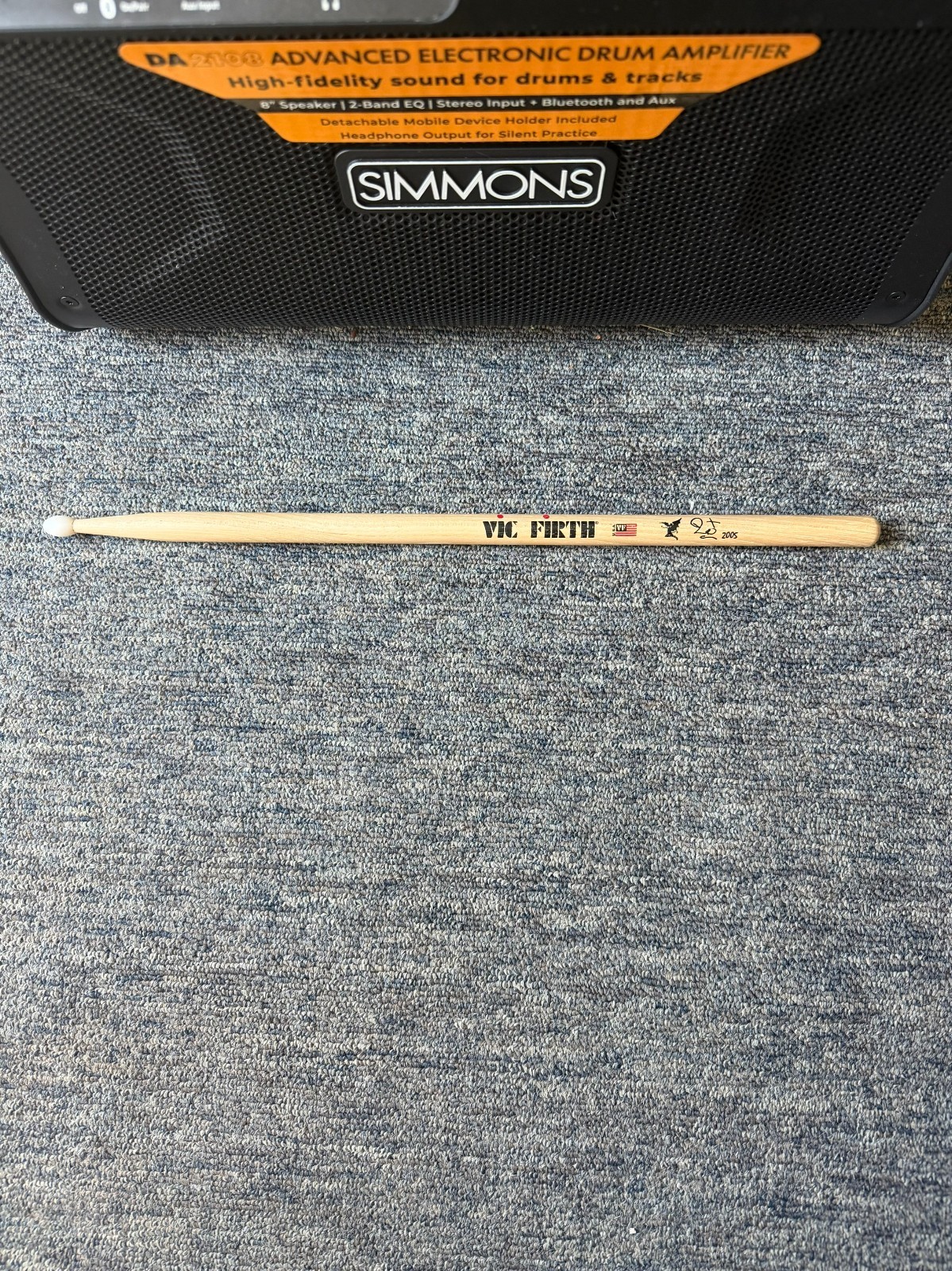Vintage Black Sabbath Bill Ward Signed Signature Drumstick Vic Firth Not Used