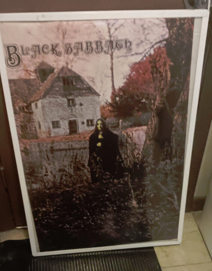 BLACK SABBATH POSTER RARE NEW MID 2000’S VINTAGE OZZY OSBOURNE IOMMI BUTLER WAR