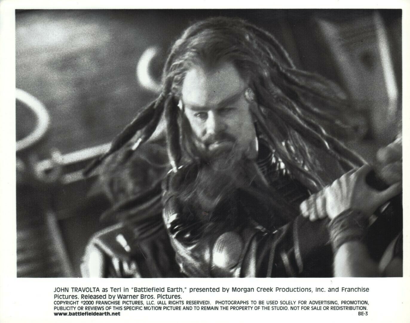 Battlefield Earth (2000) 8×10 black & white photo #3