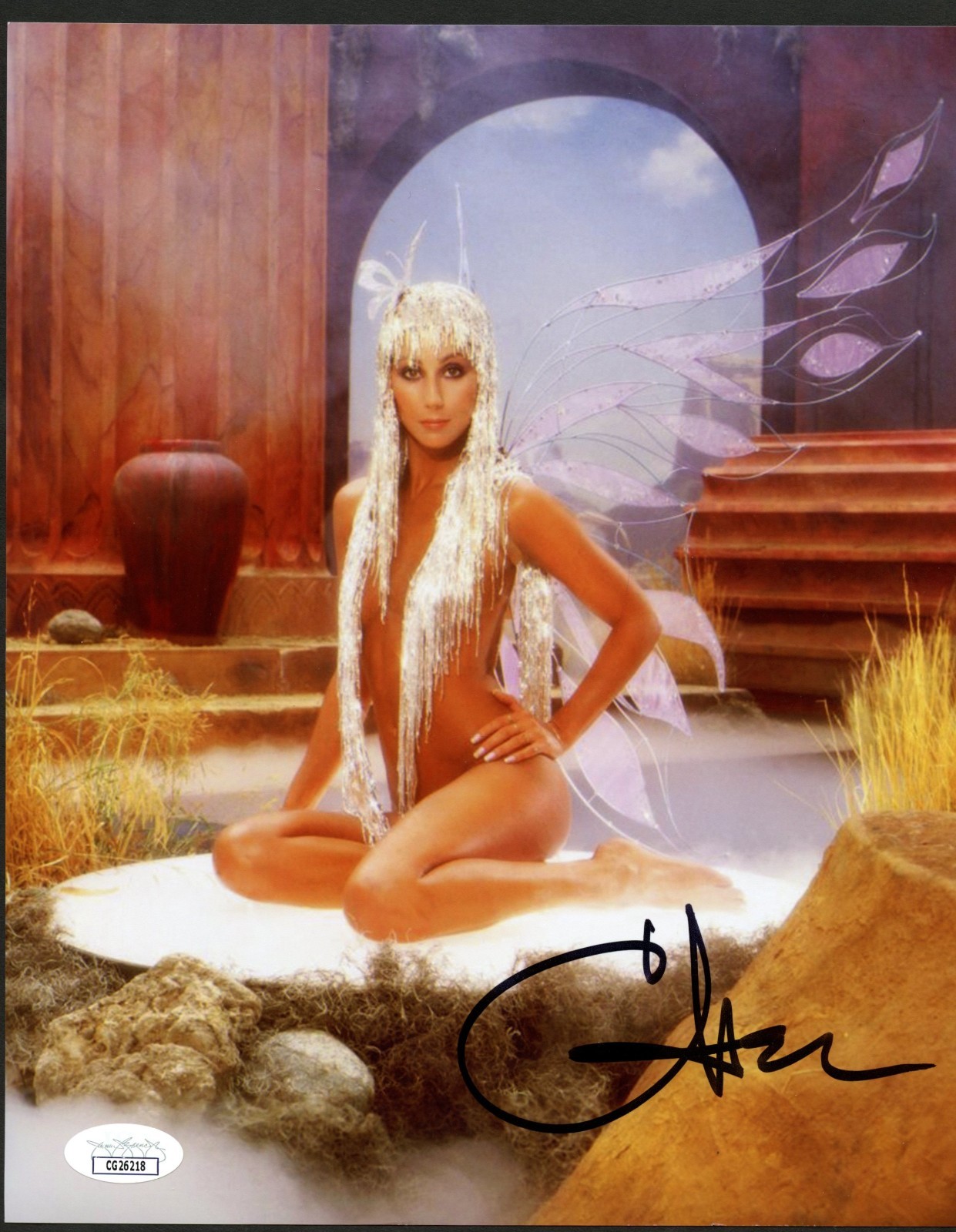 Cher signed autograph 8×10 Photo American Actress & Singer JSA Certified