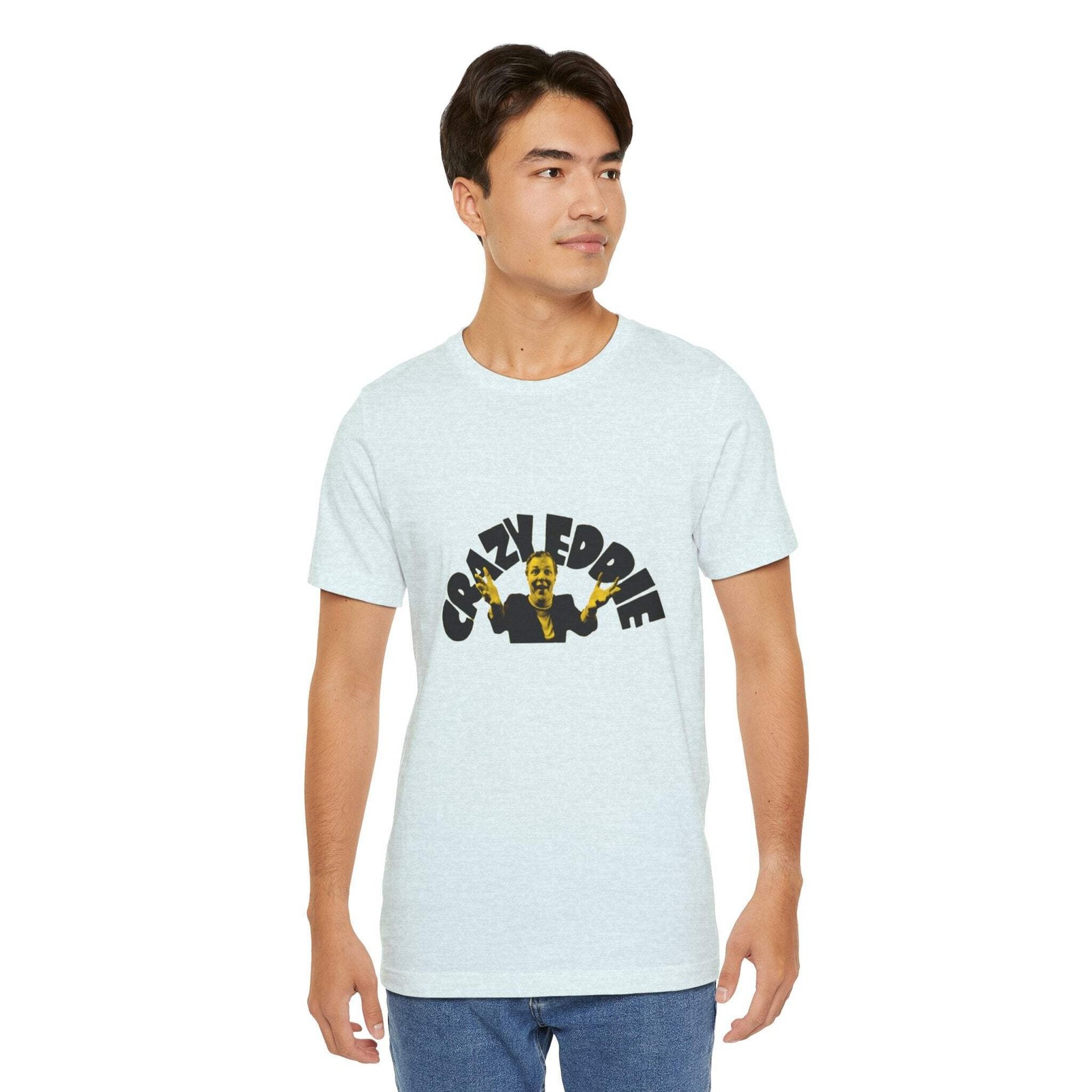 Vintage Crazy Eddie Record & Tapes Store Logo V.2 Unisex Jersey Short Sleeve T-S