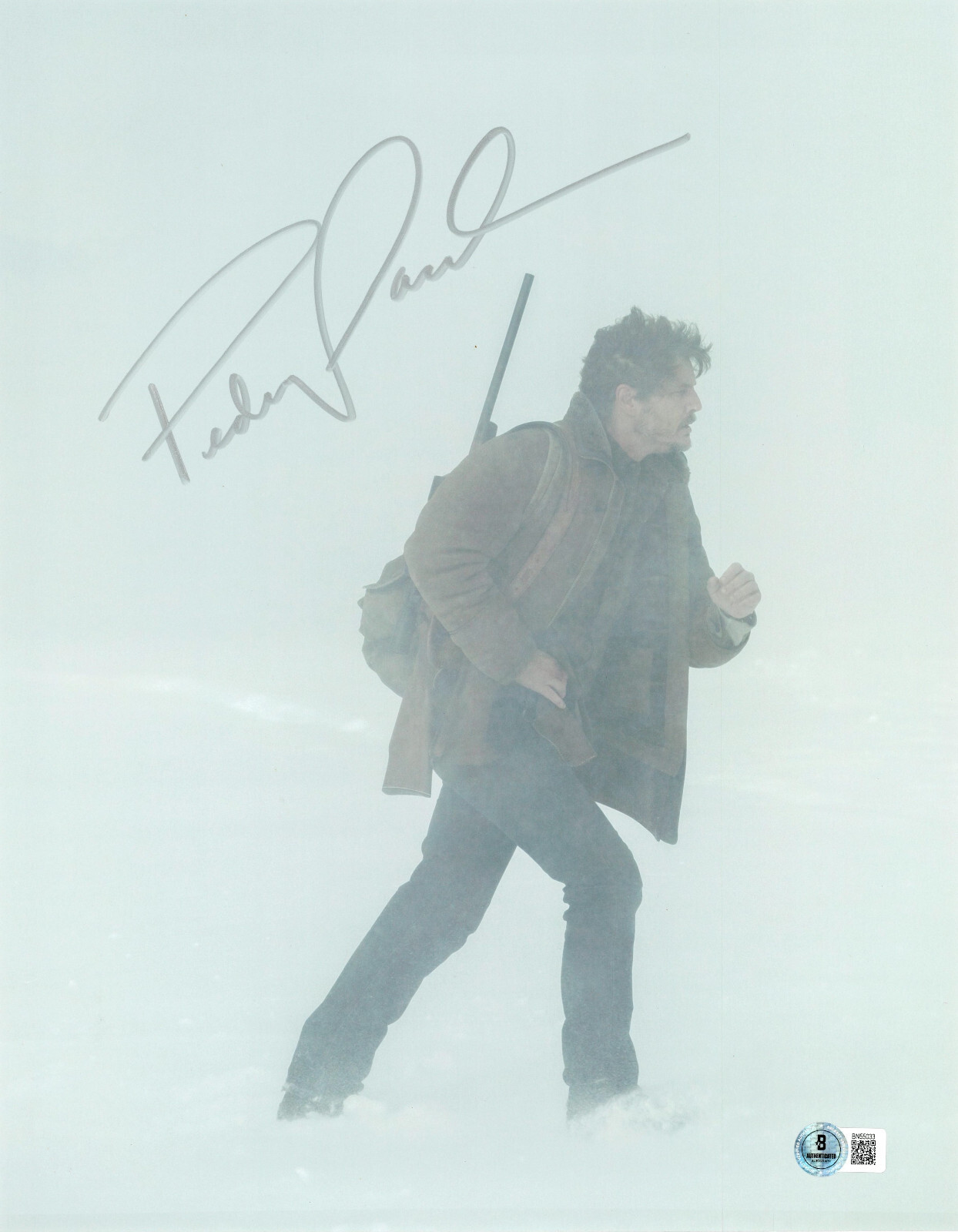 Pedro Pascal Signed Autograph The Last Of Us 11X14 Photo BAS Beckett