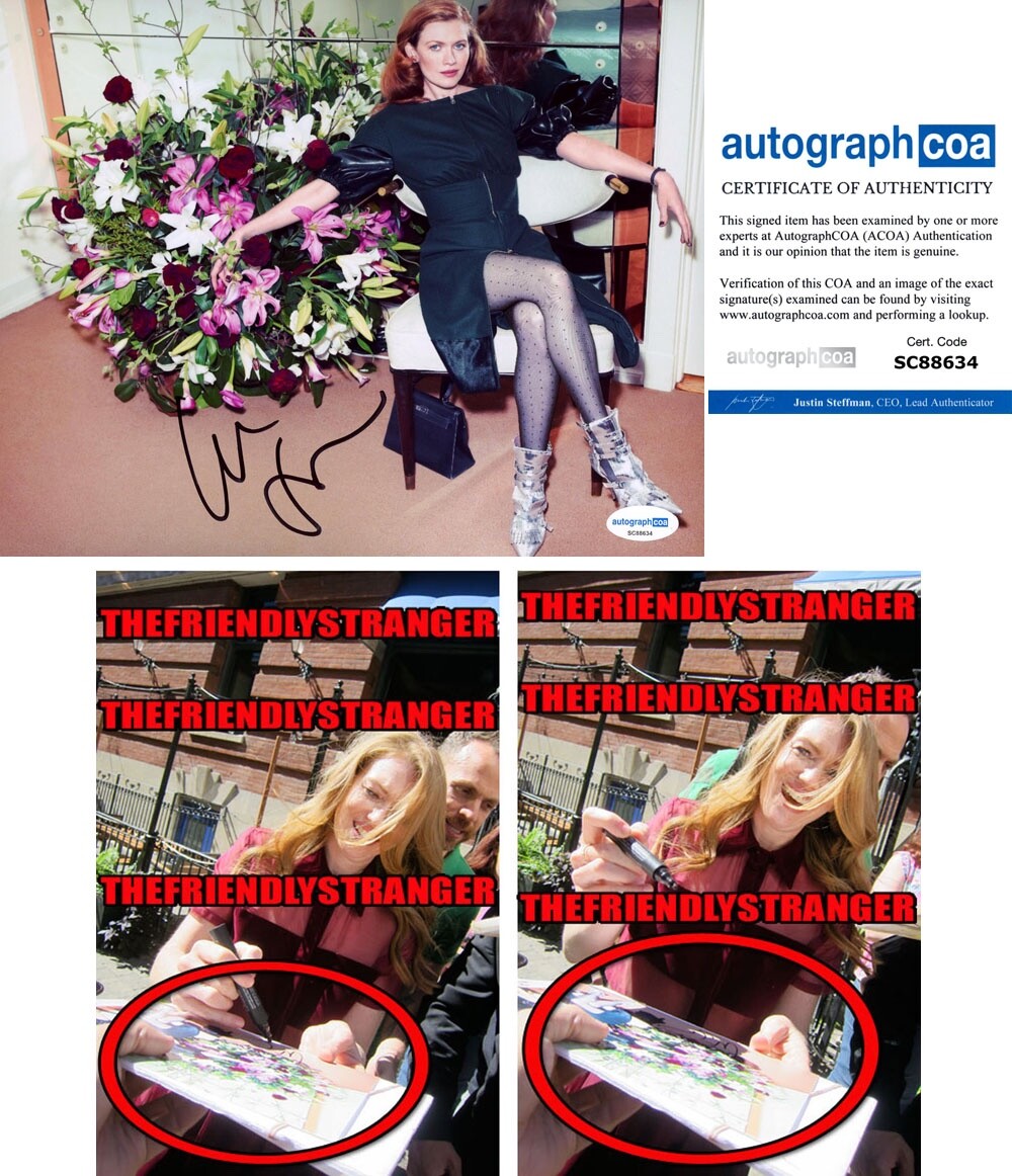 Mireille Enos signed Autographed 8×10 Photo EXACT PROOF d SEXY The Killing ACOA