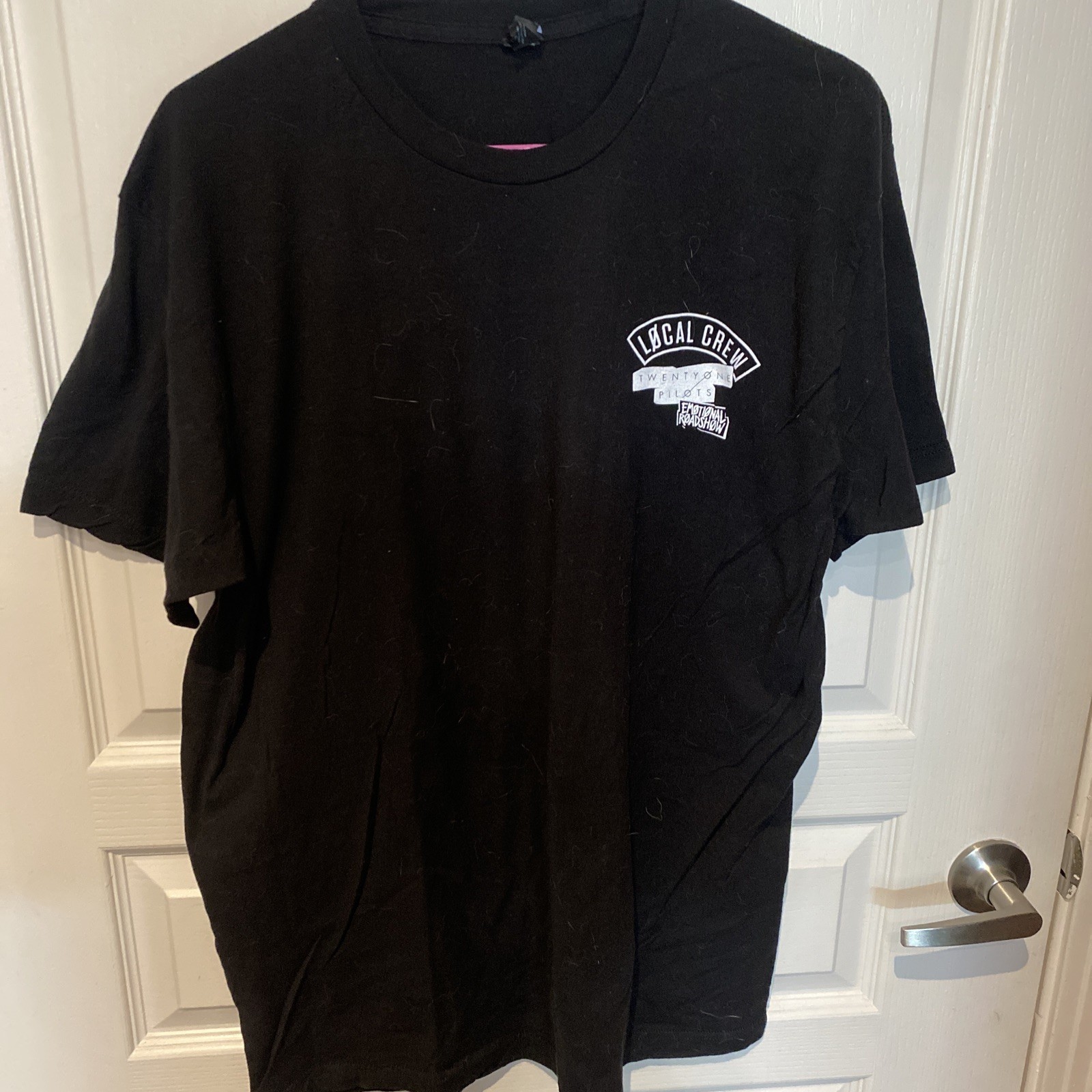 Twenty one pilots, local crew shirt, size extra large