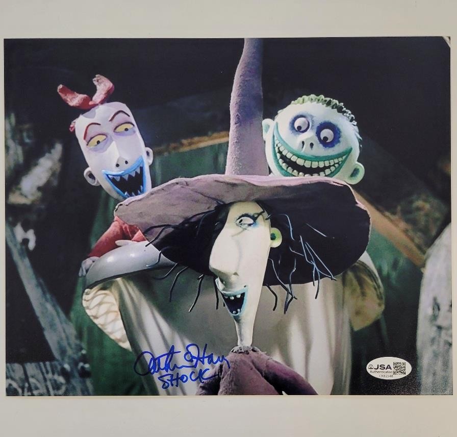 Catherine O’Hara signed “Shock” Nightmare Before Christmas 8×10 Photo auto JSA