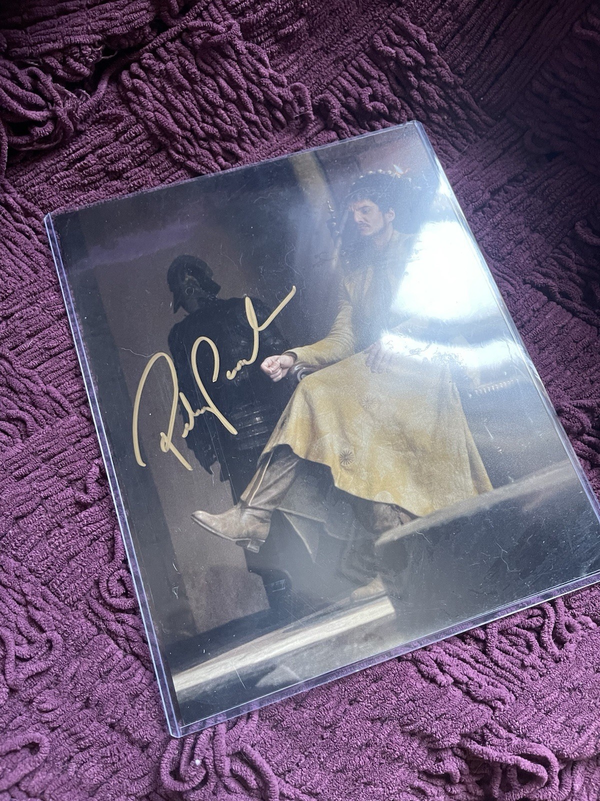 Authenticated Pedro Pascal signed Oberyn Martell picture framed