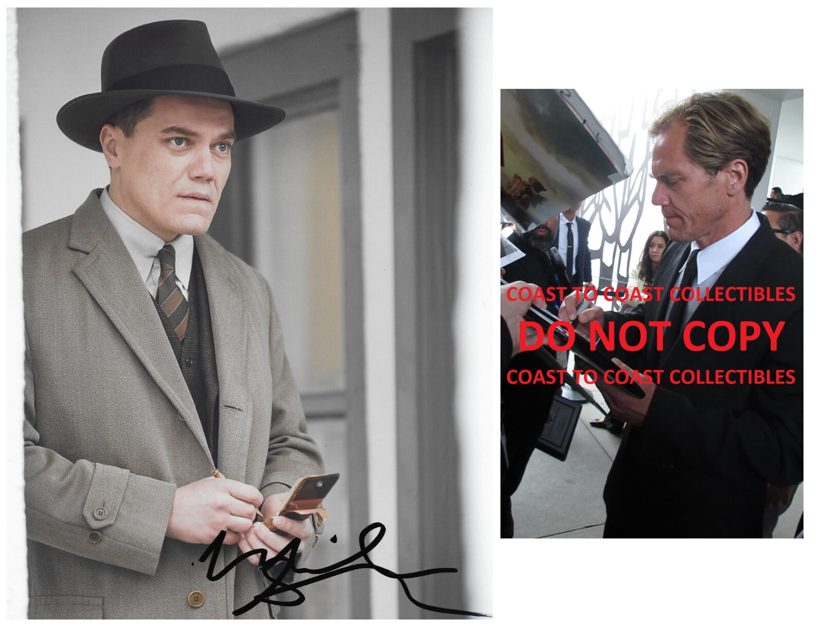 Michael Shannon Signed 8×10 Photo Proof COA Actor Autographed Boardwalk Empire