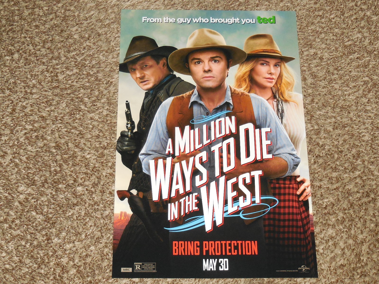 Lot of 8 Charlize Theron Mini PROMO Movie Posters Bundle Mad Max Atomic Blonde