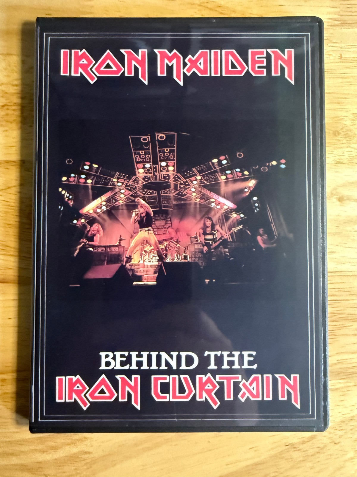 Iron Maiden – Behind the Iron Curtain DVD 1984 Live Eddie Nicko Dickinson
