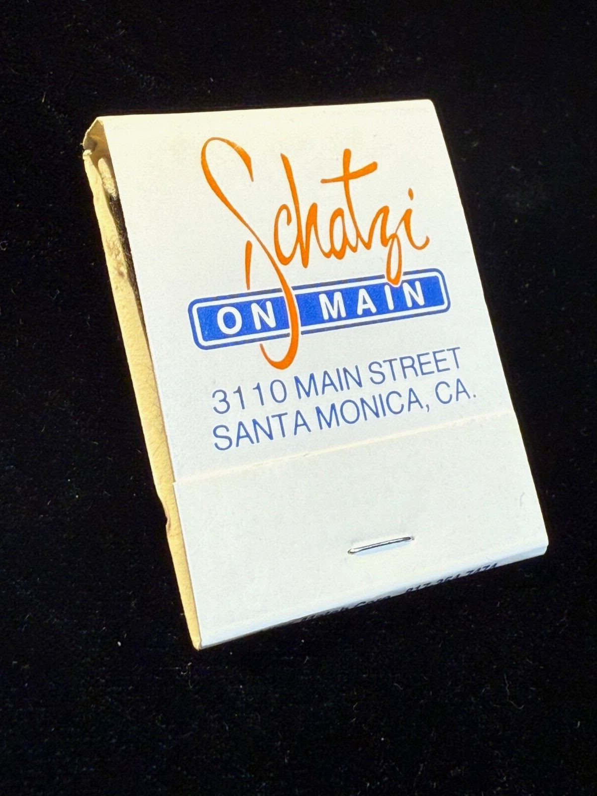 Arnold Schwartznegger’s Restaurant Matches – Vintage Schatzi on Main Restaurant