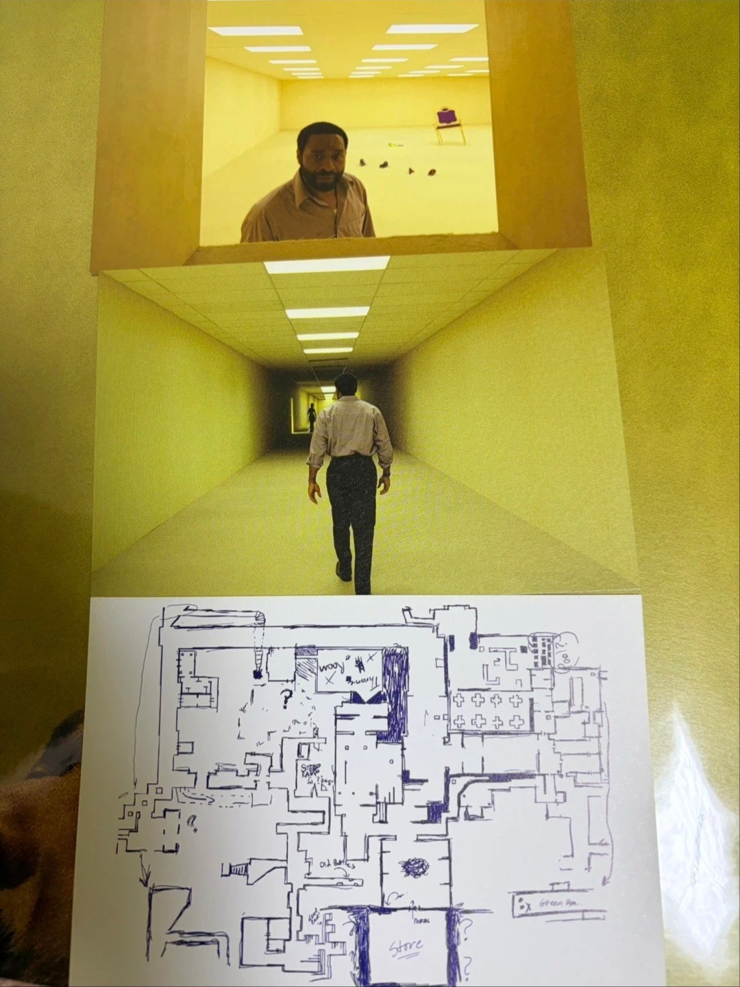 The Backrooms Movie Ltd. Ed.(Postcard/Poster Option)-Chiwetel Ejiofor CGV Cinems