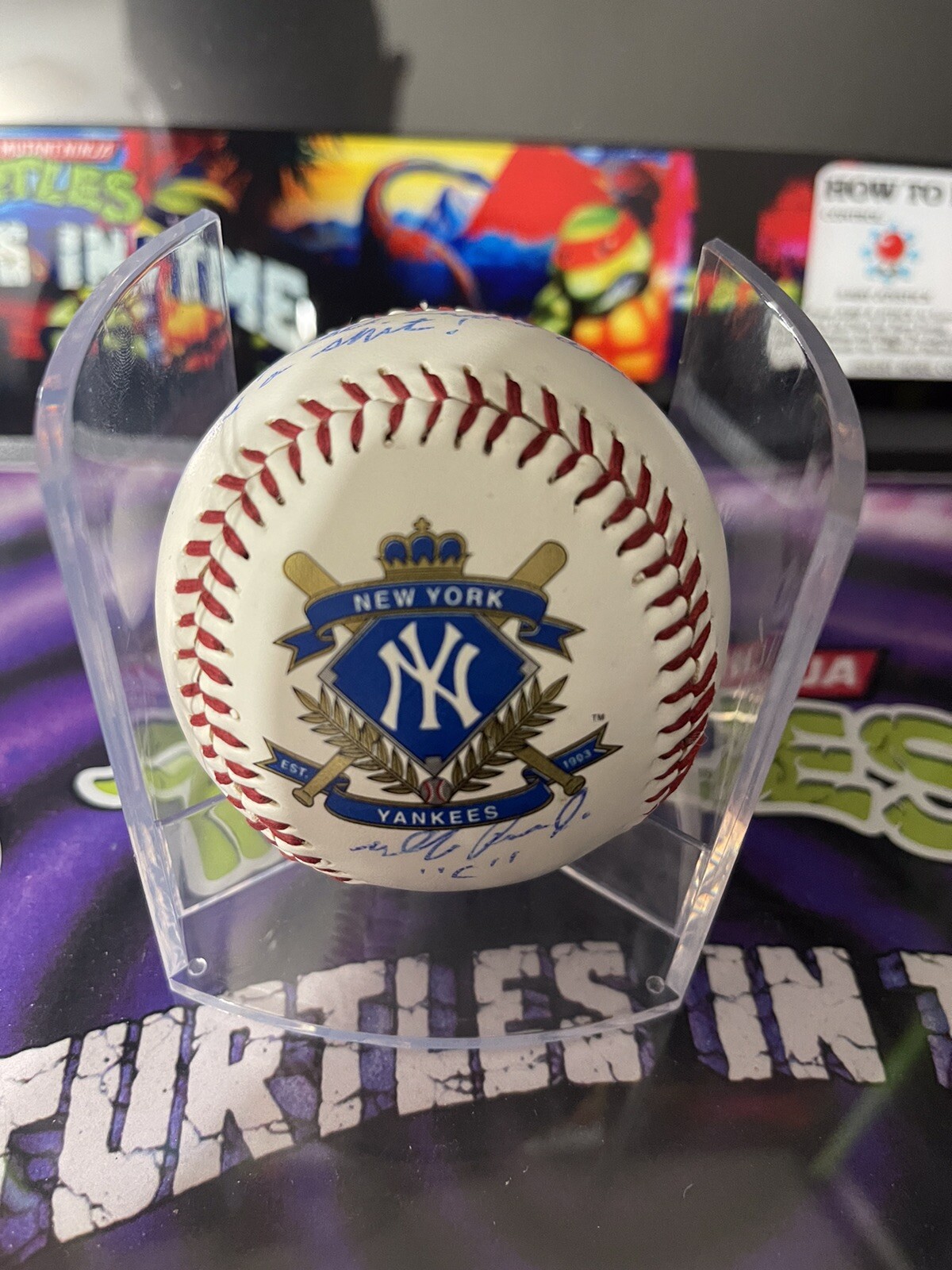A Bronx Tale Signed Baseball Lillo Brancato With Inscription