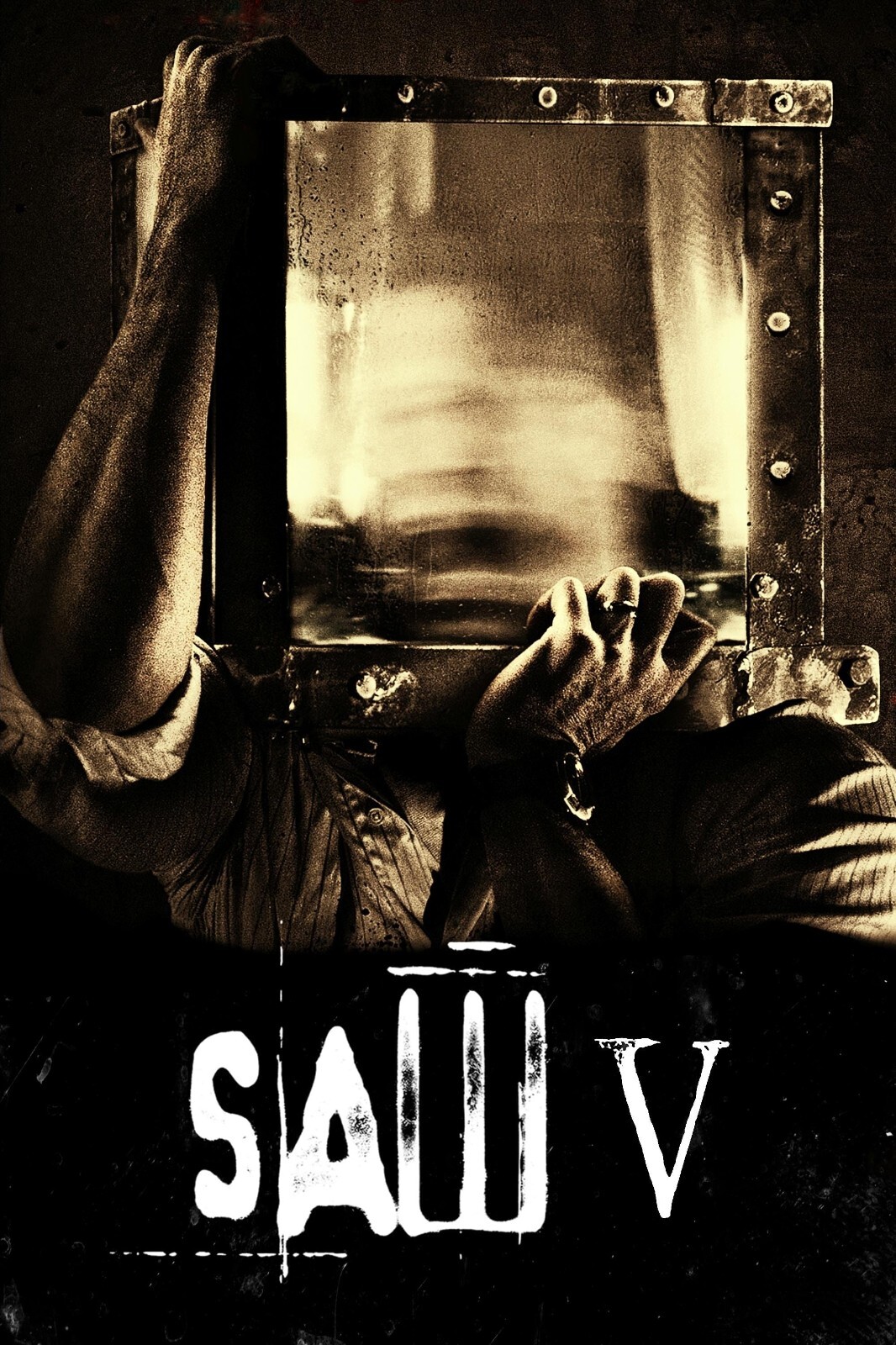 2008 Saw V Movie Poster 11X17 Horror Jigsaw Tobin Bell Detective Hoffman 🩸🍿